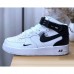 AIR FORCE 1 MID UTILITY AF1 High Help Runing Shoes-White/Black_70105