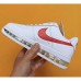 Air Force1 SOLE AF1 Runing Shoes-White/Red_92255