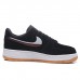 AIR FORCE 1 '07 LX AF1 Running Shoes-Black/Brown_87006