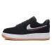 AIR FORCE 1 '07 LX AF1 Running Shoes-Black/Brown_87006