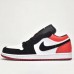 Air Jordan 1 Low AJ1 Running Shoes-Black/Red_13660