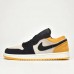 Air Jordan 1 Low AJ1 Running Shoes-Black/Yellow_69986