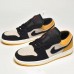 Air Jordan 1 Low AJ1 Running Shoes-Black/Yellow_69986