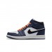 Jordan 1 Series AJ1 Running Shoes-Navy Blue/White_90961