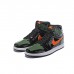 Jordan 1 Series AJ1 Running Shoes-Green/Black_87321