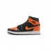 Jordan 1 Series AJ1 Running Shoes-Black/Orange_93526