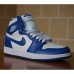 Jordan 1 Series AJ1 Running Shoes-White/Blue_86336