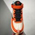 Travis Scott x Air Force 1 AF1 Running Shoes-White/Orange_54653