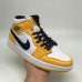 AIR‎ JORDAN 1 LOW‎ OG Running Shoes-Yellow/White_78356