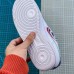 Air Force 1script swoosh AF1 Running Shoes-White/Blue_94122