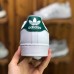 Adidas SUPERSTAR Running Shoes-White/Green_38365