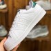 Adidas SUPERSTAR Running Shoes-White/Green_38365