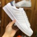Adidas SUPERSTAR Running Shoes-White/Navy Blue_72643