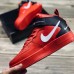 AIR FORCE 1 MID UTILITY AF1 High Help Runing Shoes-Red/Black_60688