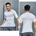 4 Piece Set Quick drying For men's Running Fitness Sports Wear Fitness Clothing men Training Set Sport Suit-2189981