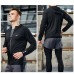 4 Piece Set Quick drying For men's Running Fitness Sports Wear Fitness Clothing men Training Set Sport Suit-8571818