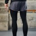 4 Piece Set Quick drying For men's Running Fitness Sports Wear Fitness Clothing men Training Set Sport Suit-8571818