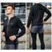 3 Piece Set Quick drying For men's Running Fitness Sports Wear Fitness Clothing men Training Set Sport Suit-2860883
