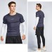 3 Piece Set Quick drying For men's Running Fitness Sports Wear Fitness Clothing men Training Set Sport Suit-6813290