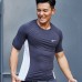 4 Piece Set Quick drying For men's Running Fitness Sports Wear Fitness Clothing men Training Set Sport Suit-2211947