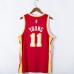 Eagle Atlanta Hawks 11 2021 Red jersey-6154131