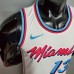 ADEBAYO#13 Miami Heat V-neck White NBA jersey-9852524