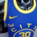 Tram version DURANT#30 Golden State Warriors blue NBA jersey-5985532
