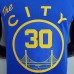 Tram version DURANT#30 Golden State Warriors blue NBA jersey-5985532