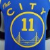 Tram version DURANT#11 Golden State Warriors blue NBA jersey-2878982