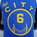 Tram version DURANT#6 Golden State Warriors blue NBA jersey-7486416