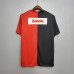 Retro Newell Old Boy 93/94 Red and Black short sleeve training suit-2661697