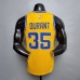 Retro version DURANT#35 Golden State Warriors yellow-1675179