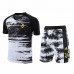2021 Juventus White Black Training Suit (Shirt + Pant)-1474446