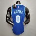 New KUZMA #0 Lakers blue NBA jersey-7800705