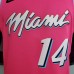 HERRO#14 Miami Heat V-neck pink NBA jersey-9337736