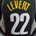 New Brooklyn Nets LEVERT#22 City Edition Black-1328846