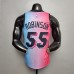 New Miami Heat ROBINSON #55 City Edition Pink Blue Gradient Color-8374829