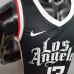 New George #13 Los Angeles Clippers Black NBA jersey-3018868