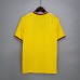 Retro 85/86 Liverpool away yellow version short sleeve training suit-3292010