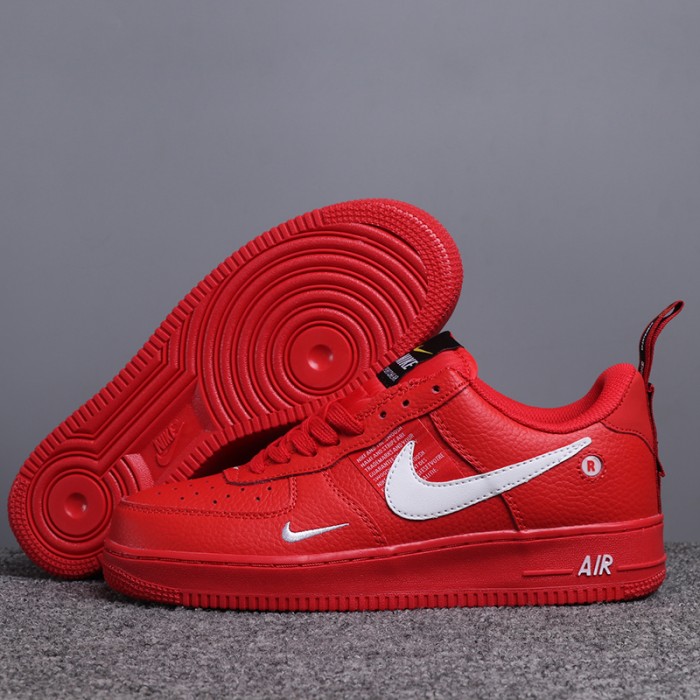 Air Force AF1 OW Runing Shoes-Red_94756