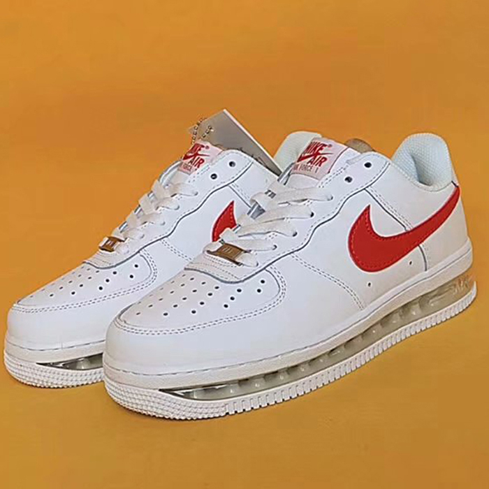 Air Force1 SOLE AF1 Runing Shoes-White/Red_92255