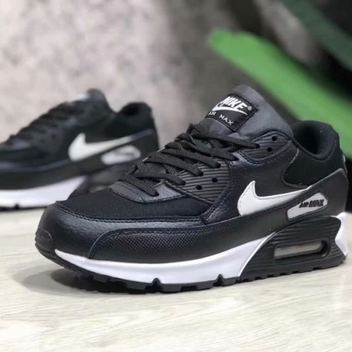 Air Max 90 Essential  Runing Shoes-Black/White_82841