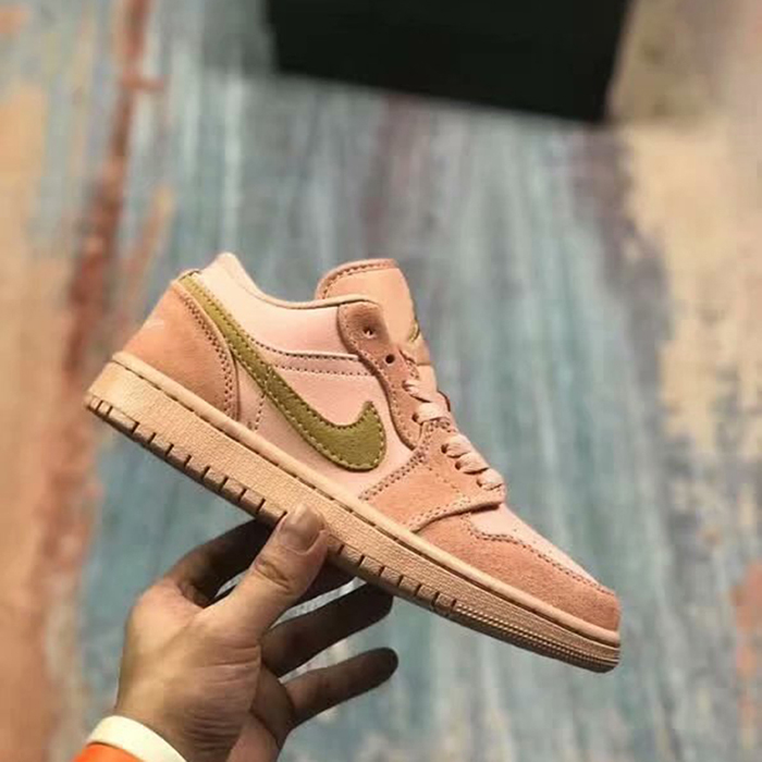 AIR JORDAN 1 LOW AF1 Running Shoes-Light Pink_52507