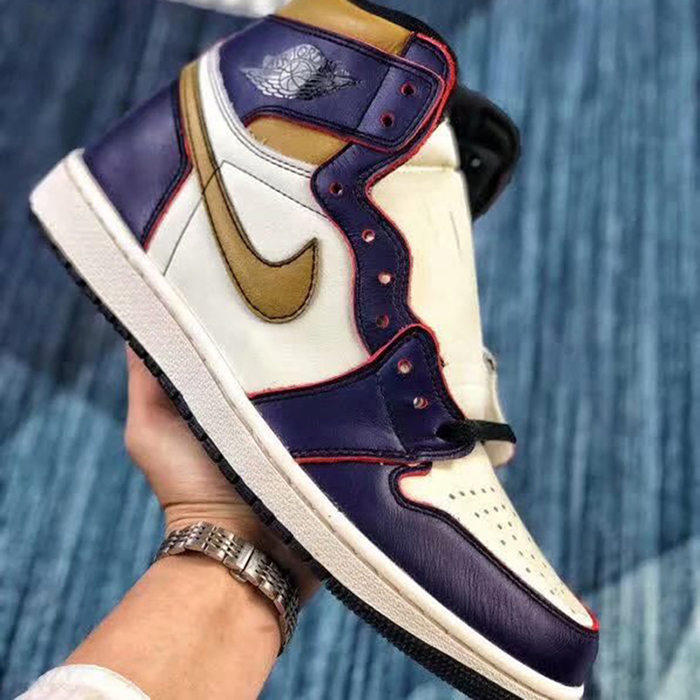 AIR JORDAN 1 dunk sb X AJ1 SB Running Shoes-White/Purple_96740