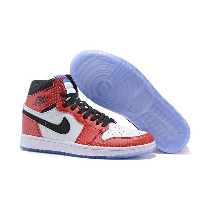 Jordan 1 Series AJ1 Running Shoes-Red/White_95701