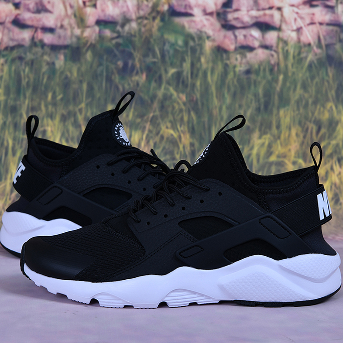Air Huarache V4  Running Shoes-Black/White_73940