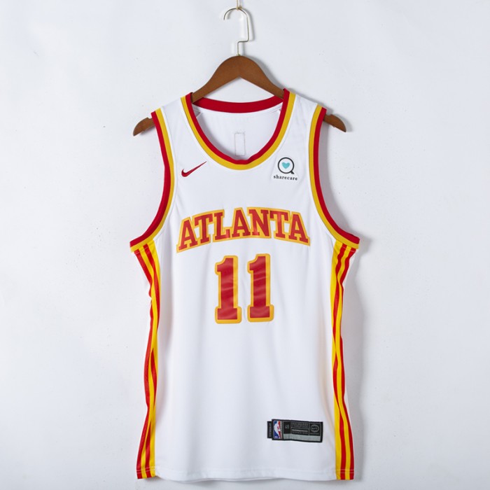 Eagle Atlanta Hawks 11 2021 white jersey-3076912