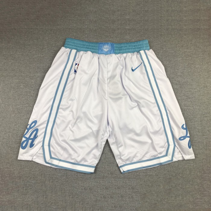 New Los Angeles Lakers White City Edition Pants-7058450