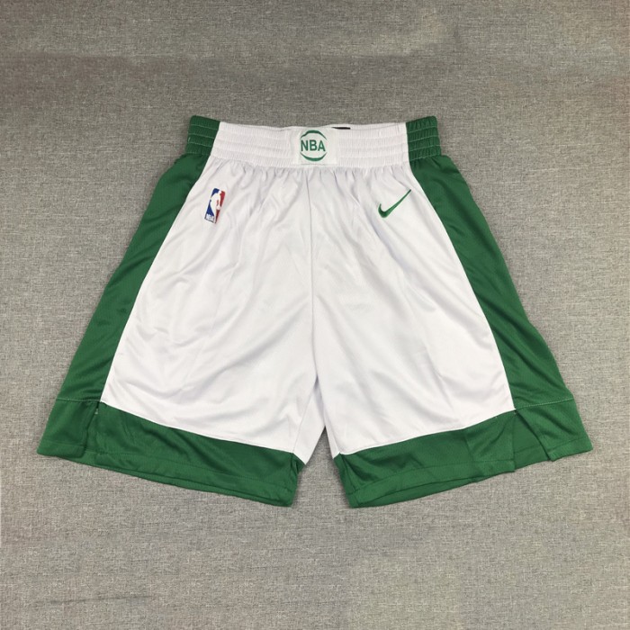 Boston Celtics new white city version shorts-3431160