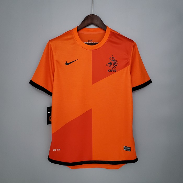 Retro Holland 2012 home version short sleeve training suit-4287602